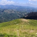 Il panorama dalla cima del Monte Porcile lato Monte Verruga
